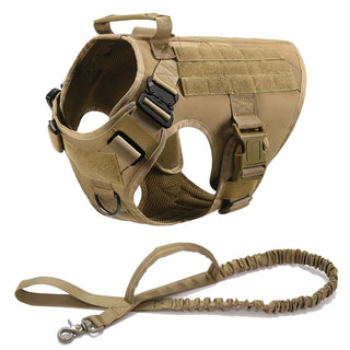  Tactical Military Dog Harness and Leash Set cashymart