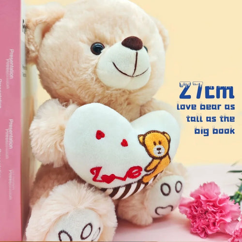  Teddy Bear Heart Plush cashymart