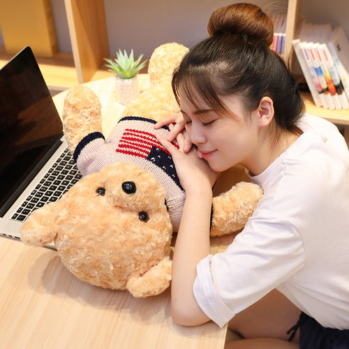  Teddy Bear with American Flag Sweater cashymart