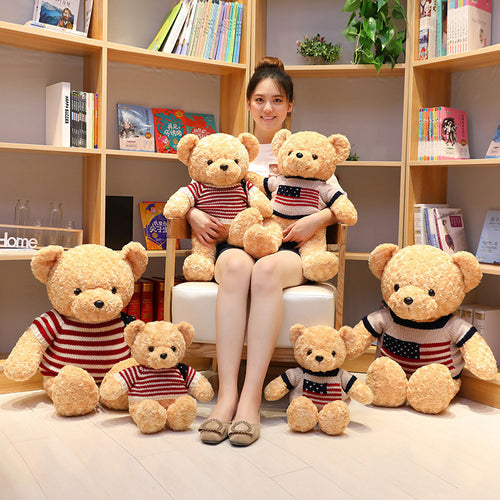  Teddy Bear with American Flag Sweater cashymart
