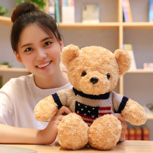 Teddy Bear with American Flag Sweater cashymart