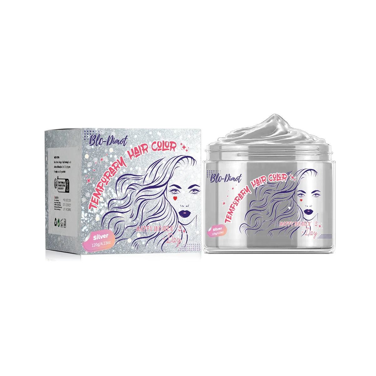 一時染めヘアカラーワックス – DIYひげ＆ヘアカラー 7色 | CashyMart