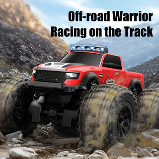  Teranty C8816 4WD Amphibious RC Stunt Monster Truck with LED Lights cashymart
