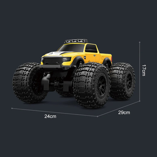 Teranty C8816 4WD Amphibious RC Stunt Monster Truck with LED Lights cashymart