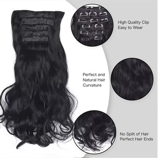  Thick Curly Clip In Hair Extensions Set cashymart