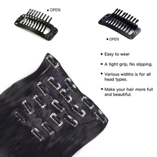  Thick Curly Clip In Hair Extensions Set cashymart