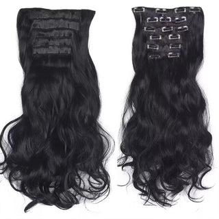  Thick Curly Clip In Hair Extensions Set cashymart