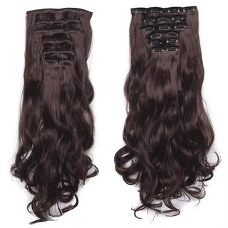  Thick Curly Clip In Hair Extensions Set cashymart