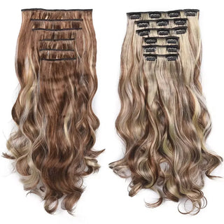  Thick Curly Clip In Hair Extensions Set cashymart
