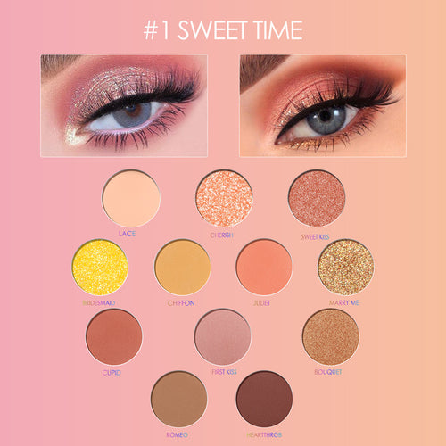  Time 12 Color Creamy-Toned Eyeshadow Palette cashymart