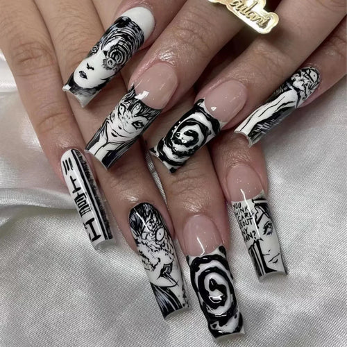 Tomie-Inspired Press-On Nails cashymart