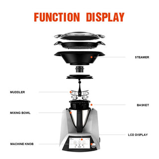  Touch-Controlled Food Processor cashymart