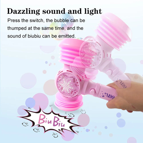  Toy Hammer Automatic Bubble Machine For Girls cashymart