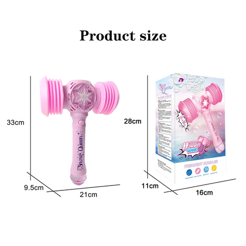  Toy Hammer Automatic Bubble Machine For Girls cashymart