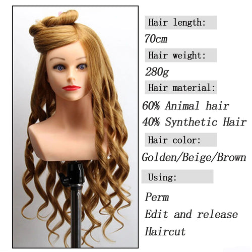  Training Head With Shoulder For Cosmetology Salon Tools cashymart