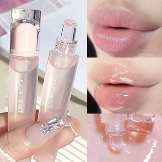  Transparent Jelly Lip Gloss Makeup Plumping Moisturizing Oil cashymart