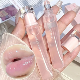  Transparent Jelly Lip Gloss Makeup Plumping Moisturizing Oil cashymart