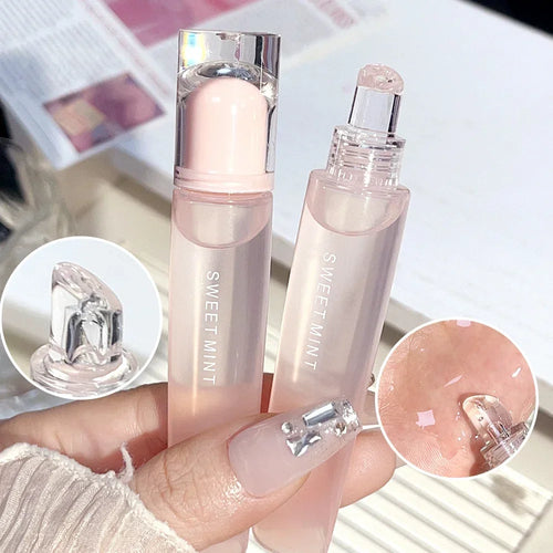  Transparent Jelly Lip Gloss Makeup Plumping Moisturizing Oil cashymart
