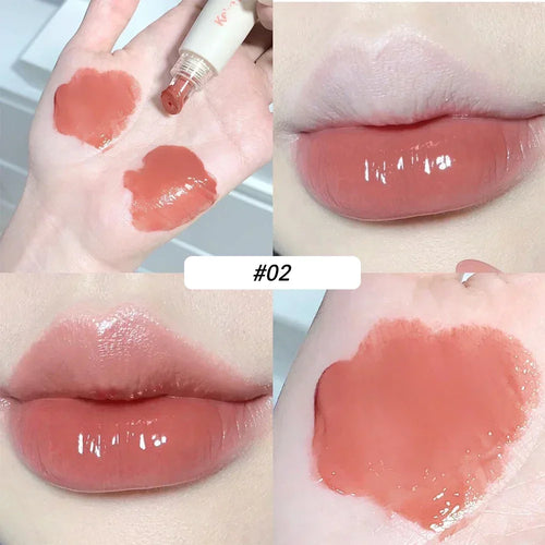  Transparent Jelly Lip Gloss Makeup Plumping Moisturizing Oil cashymart