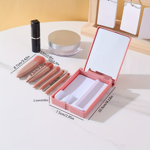  Travel Makeup Brush Set cashymart
