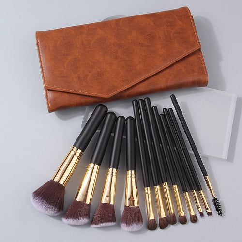  Travel Makeup Essentials Brush Set with Bag cashymart
