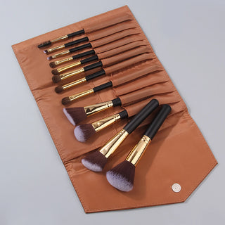  Travel Makeup Essentials Brush Set with Bag cashymart