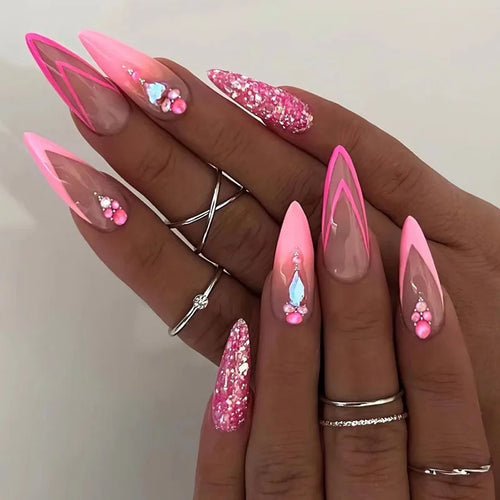  Trendy 24-Piece Press-Ons cashymart