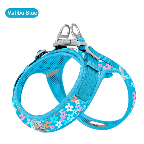  Truelove Floral Mesh Harness for Dogs Cats cashymart