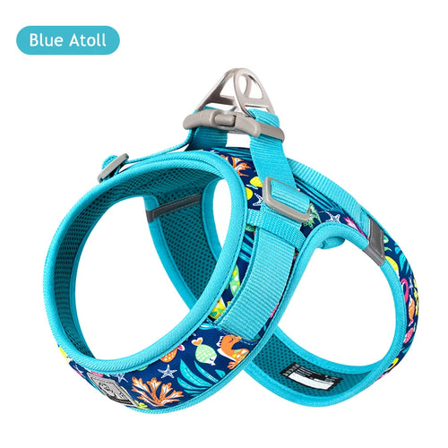  Truelove Floral Mesh Harness for Dogs Cats cashymart