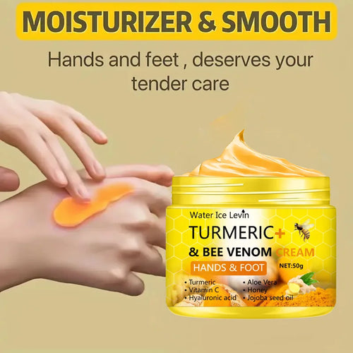  Turmeric Bee Venom Foot Hand Cream 50g cashymart
