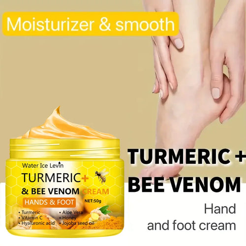  Turmeric Bee Venom Foot Hand Cream 50g cashymart
