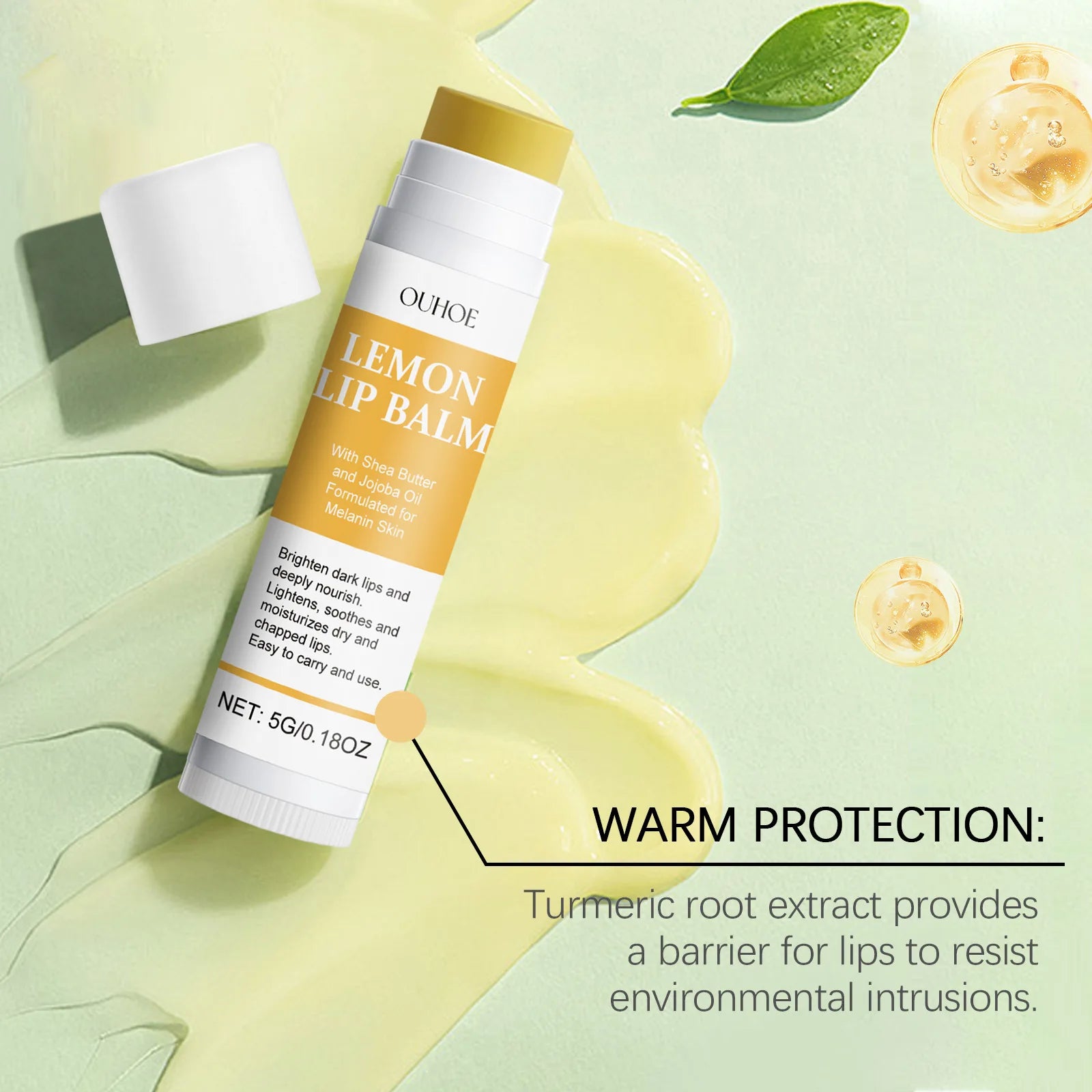 Revitalize Your Lips: Turmeric & Vitamin C Brightening Lip Balm Revitalize Your Lips: Turmeric & Vitamin C Brightening Lip Balm
