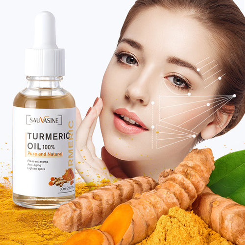 Turmeric Whitening Freckles Serum Remove Dark Spots cashymart