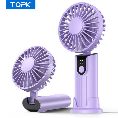  USB Rechargeable Mini Portable Fan cashymart