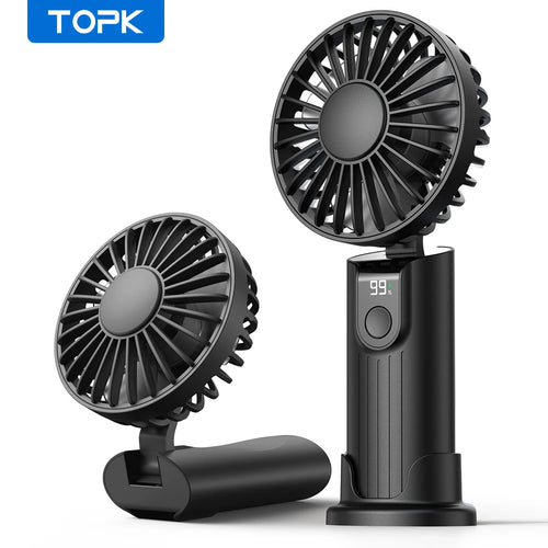  USB Rechargeable Mini Portable Fan cashymart