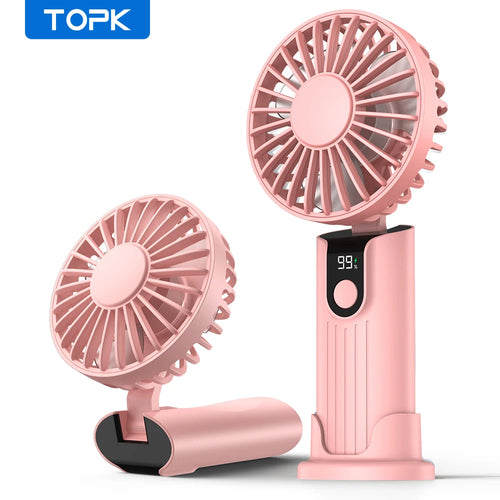  USB Rechargeable Mini Portable Fan cashymart