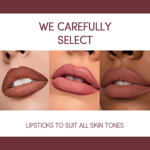  USHAS 12 Color Lip Liner Plus Lipstick Set Long Lasting Matte cashymart