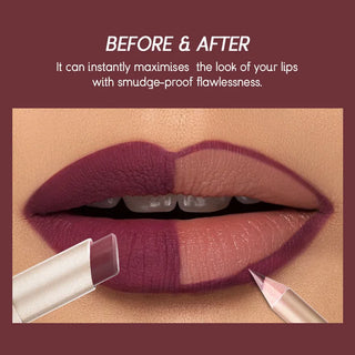  USHAS 12 Color Lip Liner Plus Lipstick Set Long Lasting Matte cashymart