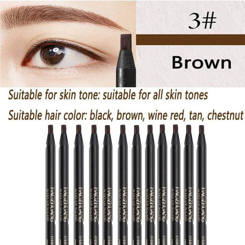  Ultimate 12PCS Waterproof Eyebrow Pencil Set for Flawless Brows cashymart