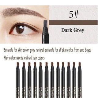  Ultimate 12PCS Waterproof Eyebrow Pencil Set for Flawless Brows cashymart