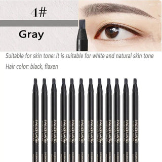  Ultimate 12PCS Waterproof Eyebrow Pencil Set for Flawless Brows cashymart