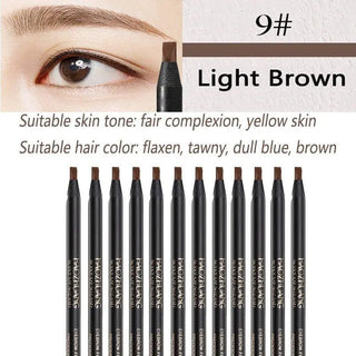  Ultimate 12PCS Waterproof Eyebrow Pencil Set for Flawless Brows cashymart
