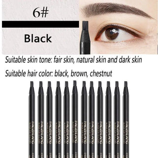  Ultimate 12PCS Waterproof Eyebrow Pencil Set for Flawless Brows cashymart