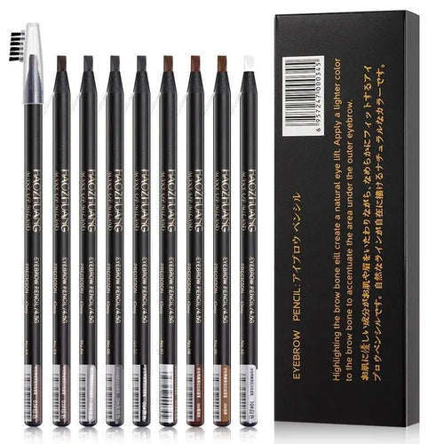  Ultimate 12PCS Waterproof Eyebrow Pencil Set for Flawless Brows cashymart