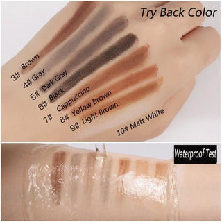  Ultimate 12PCS Waterproof Eyebrow Pencil Set for Flawless Brows cashymart
