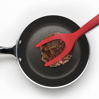  Ultimate 2-In-1 Grip and Flip Silicone Spatula Tongs cashymart
