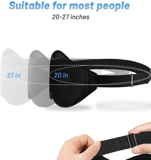  Ultimate Comfort Contoured Sleep Mask for Total Darkness cashymart