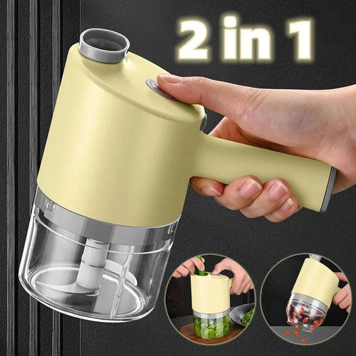  Ultimate Electric Veggie Chopper Set for Quick & Easy Meal Prep cashymart