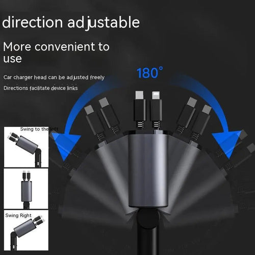  Ultra-Fast Car Charger: Power Up Your Devices on the Go! cashymart