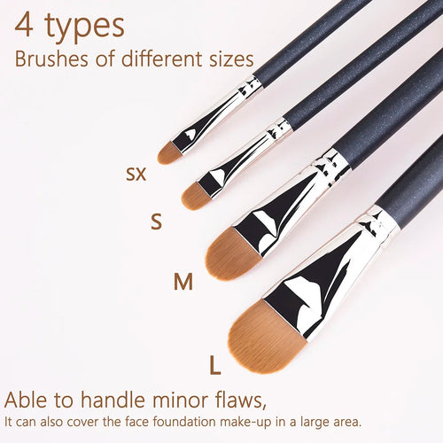  Ultra-Thin Foundation Concealer Brush Set cashymart